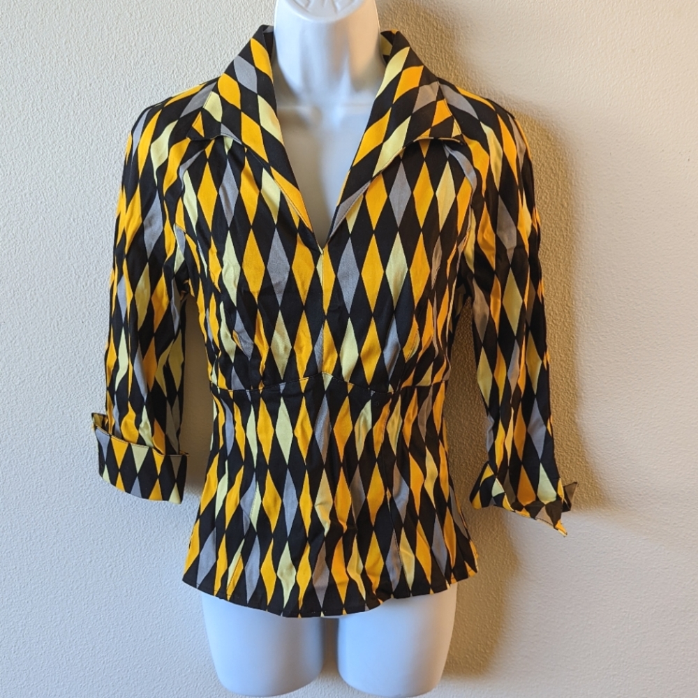 Pinup Couture Lauren top NWT